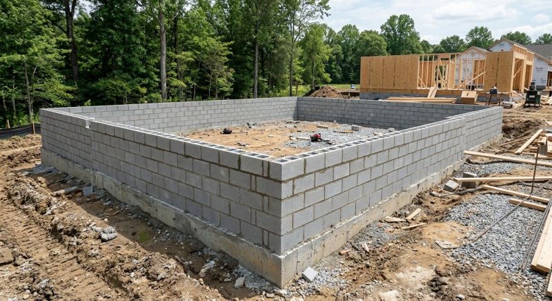 Brick Foundation Installation in West Hartford, CT