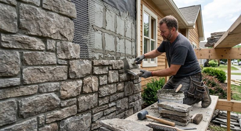 Artificial Stone Installation in Denver County, CO