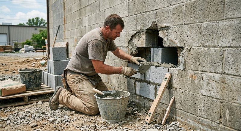 Block Masonry Repair in Cleveland, OH