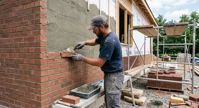 Brick Veneer Siding Installation in Santa Rosa, CA