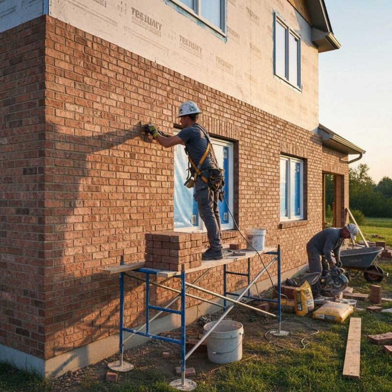 Brick Veneer Siding Installation in Santa Rosa, CA